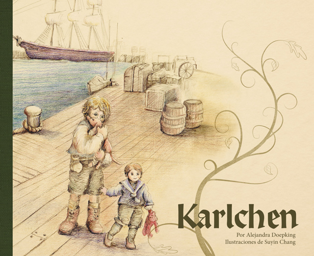 «Karlchen»: El libro con la historia del niño inmigrante que huyó de la crisis económica en su país para instalarse en Chile.