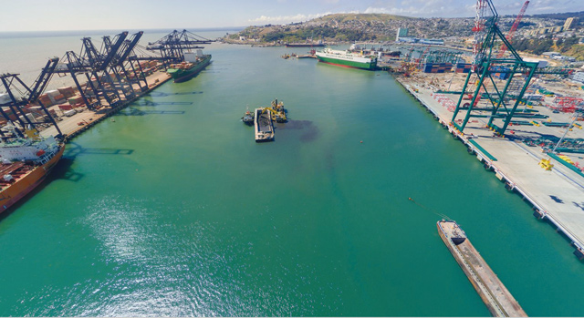 San Antonio in Chiles Zentralzone soll einen Tiefwasserhafen bis 2029 erhalten.