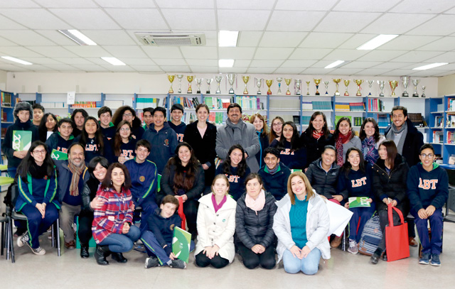 Auch im Colegio Bicentenario de Talagante wird «Redes de Tutoría» von den Schülern angewendet.