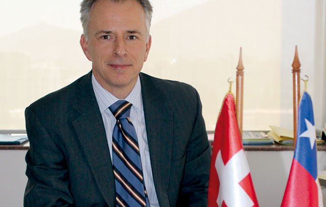 Arno Wicki, Botschafter der Schweiz in Chile