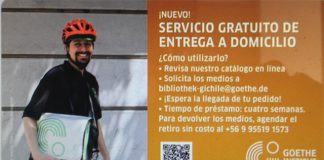 Neuer Medien-Lieferservice gratis aus der Bibliothek des Goethe-Instituts Chile