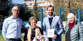 Zeitzeugin Ana María Wahrenberg in der DS Santiago